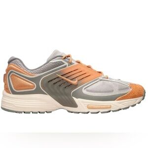 Nike Men's Gray and Orange Air Pegasus Wave Athletic Shoes